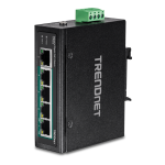 Trendnet TI-PG50 5-Port Industrial Gigabit PoE+ DIN-Rail Switch Техническая спецификация