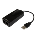 StarTech.com External USB modem - 2-port 56K hardware based Instruction manual