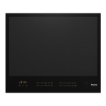 Miele KM 7667 FL Herdunabh&auml;ngiges Induktionskochfeld mit 620 mm Breite und Vollfl&auml;cheninduktion Benutzerhandbuch