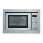 Bosch HMT84G651B Compact microwave oven Serie | 4 Instruction manual