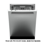 Bertazzoni DW24XV 24 Inch Fully Integrated Dishwasher Installation Guide