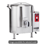 Vulcan GS60E 60 Gallon Gas Fully Jacketed Stationary Kettle Spec Sheet