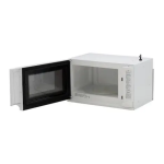 Sharp R1210TY 1.5 cu. ft. Over the Counter Microwave Oven Spec Sheet