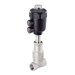 Burkert 2012 Pneumatically operated 2/2 way globe valve CLASSIC Operating Instructions | Manualzz