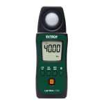 Extech Instruments LT505 Pocket Light Meter Manual de usuario