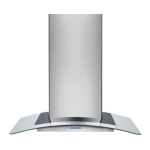 Electrolux RH30WC60GS 30 in. Wall Mount Chimney Range Hood in Stainless Steel with Glass Canopy Specification