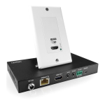 Comprehensive CHE-HDBTWP100K Pro AV/IT HDBaseT 4K60 18G Single Gang HDMI Wall Plate Extender Kit up to 230ft Specification Sheet