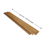 Malibu Wide Plank HDMMTG800EFP Hickory Capistrano 1/2 in. T x 6-1/2 in. Wide x Varying Length Engineered Hardwood Flooring (976.80 sq. ft. / pallet) Installation Guide