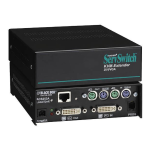 Black Box ServSwitch DVI/VGA CATx Extender Specification