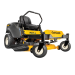 Cub Cadet RZT-L 42 42 in. 23-HP KOHLER V-Twin Dual Hydrostatic Zero-Turn Riding Mower Use and Care Manual