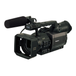 Panasonic AG-DVX100B Camcorder User manual