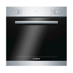 Siemens iQ300 Gas built-in oven Stainless steel Installation instructions