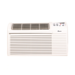 Amana PBC093G00CC 9,300 BTU 230-Volt 26 in. Through-the-Wall Air Conditioner with Remote Operating instructions