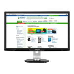 Philips Brilliance AMVA LCD-Monitor mit LED-Hintergrundbeleuchtung 273P3QPYEB/00 Bedienungsanleitung