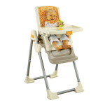 Mattel Dreamsicle Collection 3-in-1 High Chair to Booster Instruction Sheet