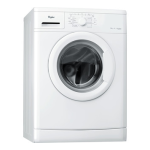 Whirlpool AWO/D 5012 Washing machine Program Chart