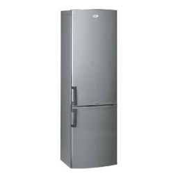 Whirlpool ARC 7495/IS Fridge/freezer combination Program Chart | Manualzz