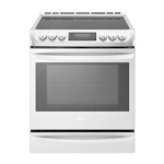 LG Electronics 30 in. 6.3 cu. ft. Slide-In Electric Smart Range with ProBake Convection, Induction, Self Clean Oven in Stainless Steel Owner's Manual