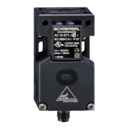 Schmersal AZ 16 ST3-AS R Safety switch Operating Instructions | Manualzz
