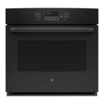 GE JT5000DFBB 30 in. 5.0 cu. ft. Single Electric Wall Oven Self-Cleaning with Steam in Black Specification