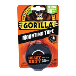Gorilla 6065003 1 in. x 1.67 yds. Tough  and  Clear Mounting Tape Instructions / Assembly