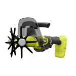RYOBI RY40770 10 in. 40-Volt X Lithium-Ion Cordless Attachment Capable Cultivator - 2.6 Ah Battery and Charger Included Use and Care Manual