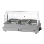 Cadco WTBS-5N-HD Heavy Duty Electric Chafer / Buffet Server, Large Size Manual