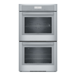 Thermador MED302WS 30-Inch Double Wall Oven Specification Sheet