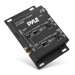 Pyle PLXR2B 2-Way Electronic Crossover Owner's Manual