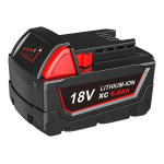 Milwaukee 48-11-1822 M18 18-Volt Lithium-Ion XC Extended Capacity Battery Pack 3.0Ah (4-Pack) Operator's Manual
