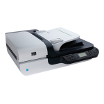 HP Scanjet N6350 Networked Document Flatbed Scanner Getting Started Guide