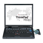 Lenovo ThinkPad R50p Handleiding