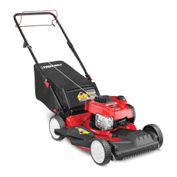 Troy-Bilt TB200 21 in. 140 cc 550e Series Briggs & Stratton Gas Walk Behind Self Propelled Lawn Mower w/ 2-in-1 TriAction Cutting System Troubleshooting Guide | Manualzz