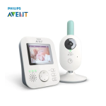 Avent SCD620/01 Avent Baby monitor Écoute-bébé vidéo numérique Fiche technique de produit