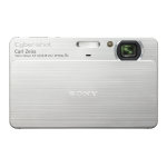 Sony DSC-T700 Câmeras digitais Cyber-shot; Prata  Manual de usuario