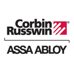 Corbin Russwin IN120 WiFi Mortise Lockset Installation Instructions