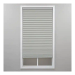 Perfect Lift Window Treatment Cut-to-Width Gray Cloud Cordless Light Filtering Top Down Bottom Up Cellular Shade - 53.5 in. W x 64 in. L Mode d'emploi