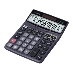 CASIO DJ-120D, MJ-100D, MJ-120D: AI Chat & PDF Guide | Manualzz