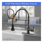BATHFINESSE 6661-ORB Faucet User Manual