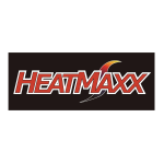 HeatMaxx SRPH68B 36,000 BTUs Outdoor Gas Patio Heaters Floor-Standing, Dancing Flame, Retractable Commercial Mode d'emploi