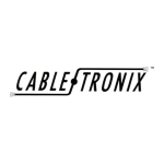 Cabletronix CTOR-84-4-KIT Instruction manual