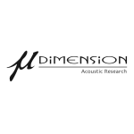 &micro;-Dimension 12/300 Owner's Manual