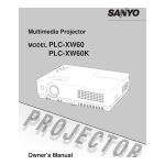 SANYO Electronics (Dongguan) WS309KY7AE00 MultimediaProjector User Manual