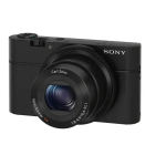 Sony DSC-RX100 RX100 modernus fotoaparatas su 1.0 tipo jutikliu Naudojimo instrukcijos