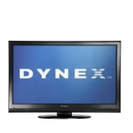 Dynex DX-46L260A12 46" Class LCD HDTV Quick Setup Guide