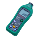 MASTECH MS6208BCBGLO Non-contact Type Tachometer User Guide