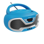 Oakcastle CD200 Portable bluetooth CD Player User Manual