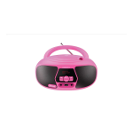 Oakcastle BX200 Portable Bluetooth CD Player User manual