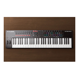 M-Audio Oxygen Pro 61 Quickstart Guide + AI Chat | Manualzz