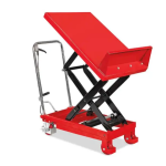 Uline H-5443 Tilting Lift Table installation Guide